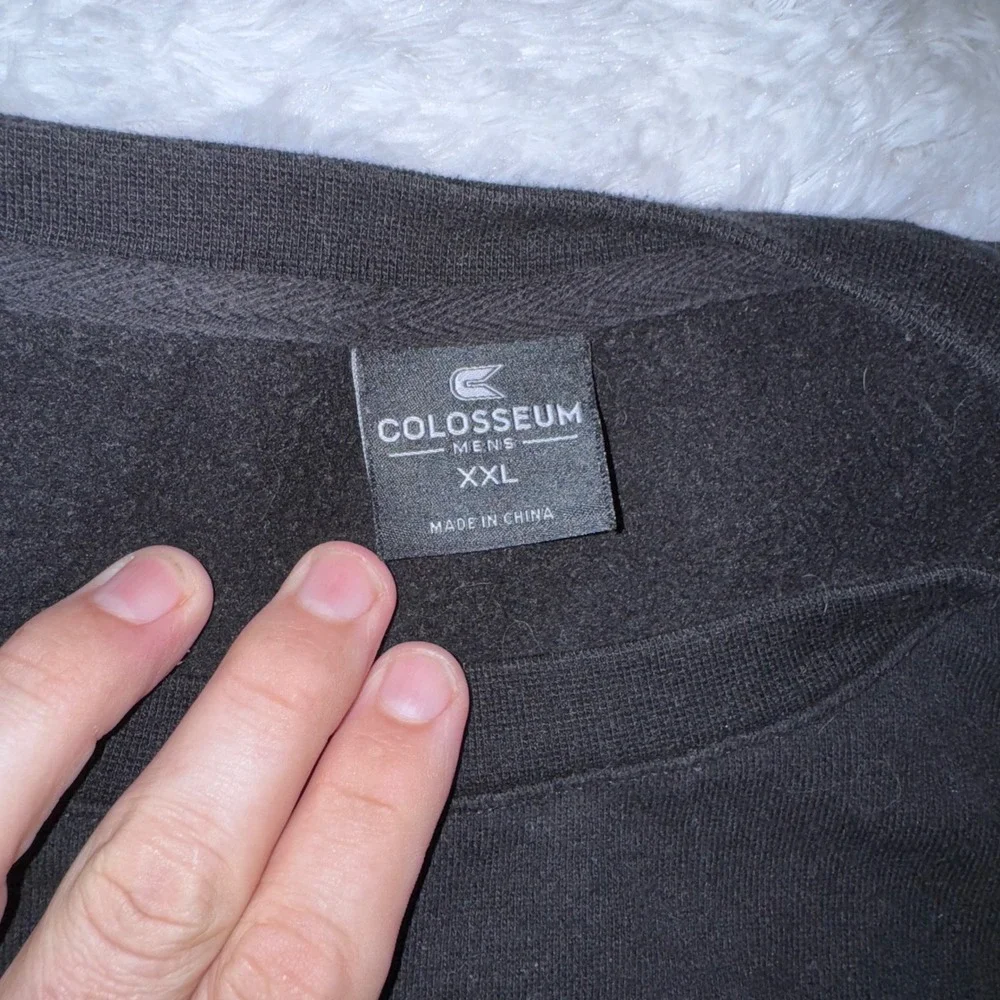 Utah Utes Colosseum NCAA Mens XXL Crewneck Sweatshirt‎ Black College - Picture 3 of 5